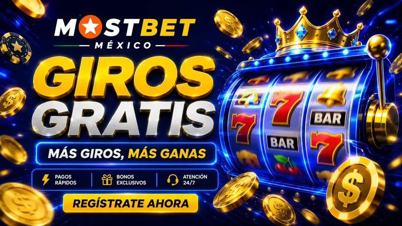 Giros gratis del bono de bienvenida de Mostbet